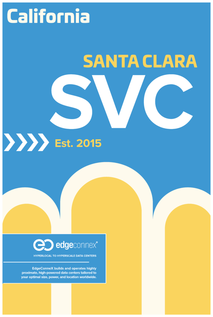 2015년에 설립된 캘리포니아 산타클라라 SVC, 하이퍼로컬에서 하이퍼스케일로 확장한 EdgeConneX 데이터 센터.
