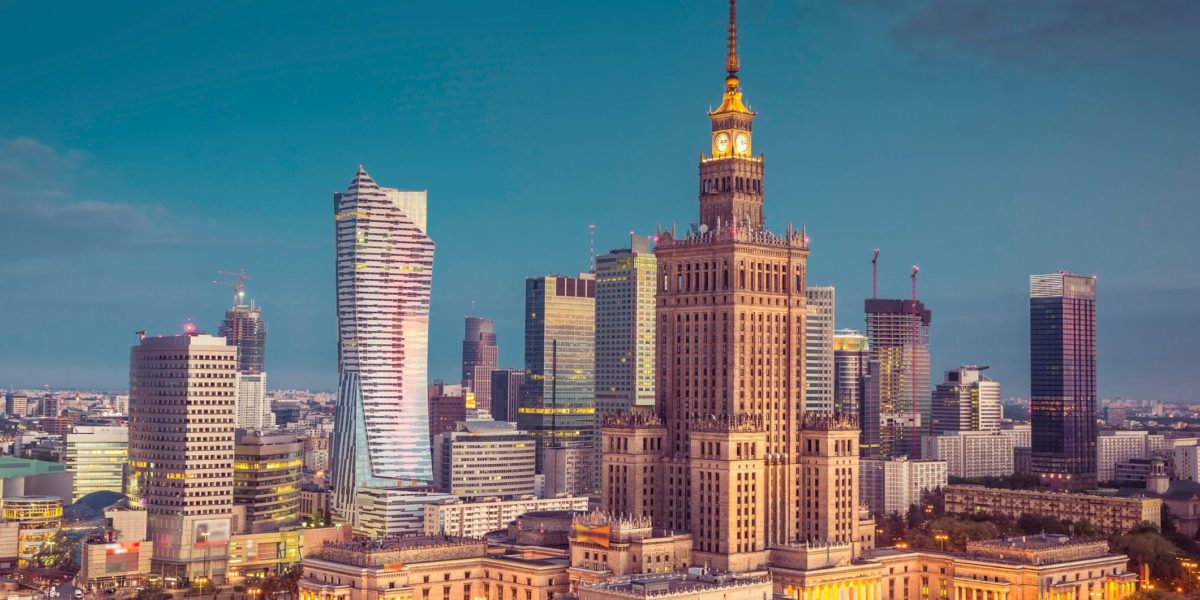 Palace of Culture and Science in Downtown Warsaw - EdgeConneX data centers