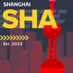 Shanghai luggage tag