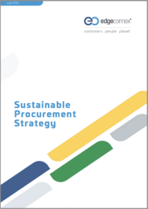 Green Procurement Strategy cover sheet