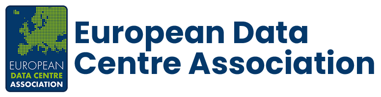European Data Centre Association logo featuring a Europe map in green dots